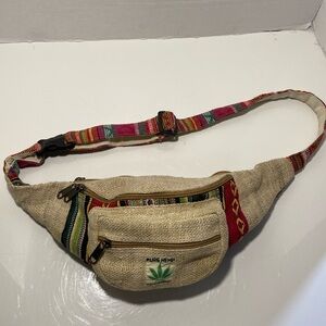 Pure Hemp Fanny Pack Made in Nepal